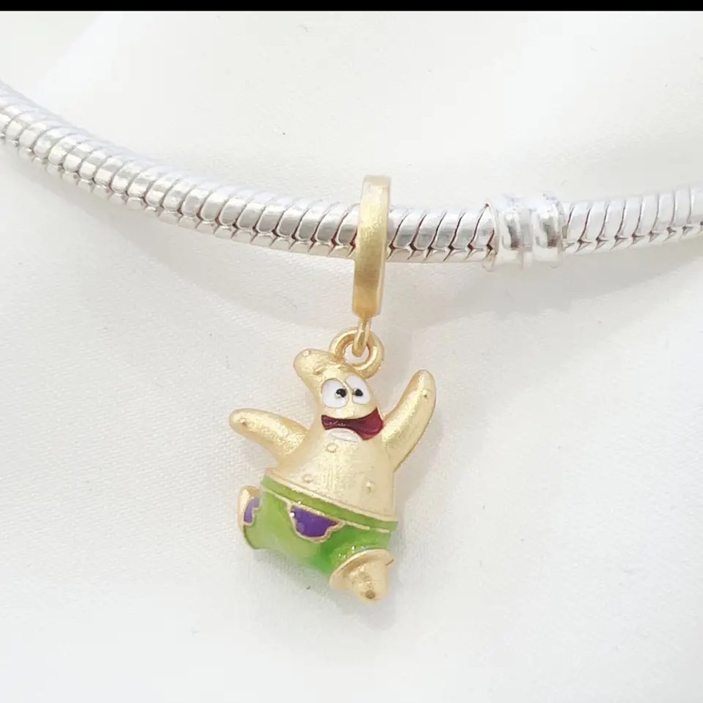 Fits Pandora Patrick Star Charm